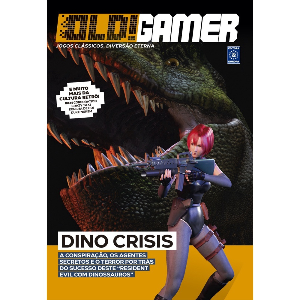 Quais são algumas curiosidades sobre o clássico jogo Dino Crisis