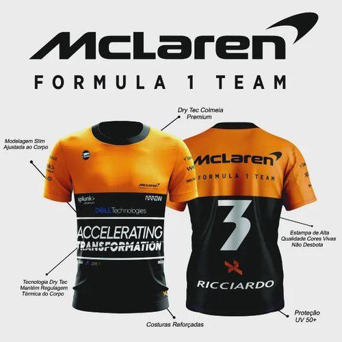 Camisetas best sale mclaren f1