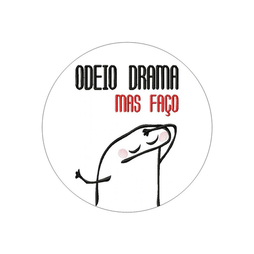 Papel De Arroz Bento Cake Flork Meme Odeio Drama Mas Faço