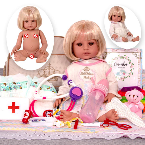 Boneca Bebe Reborn Barato Barata Super Linda - Cegonha Reborn