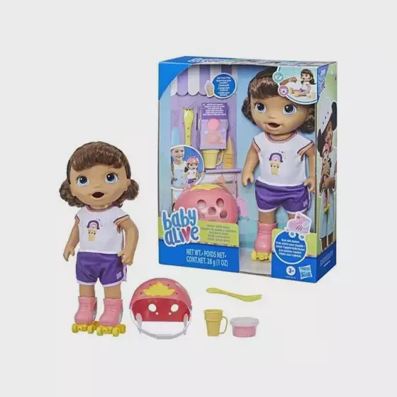 Baby alive roller skate (hasbro) F5354 em Promoção na Americanas