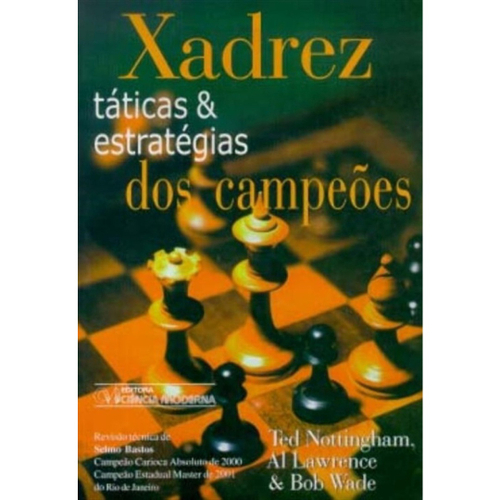 Livro caderno de xadrez no Shoptime