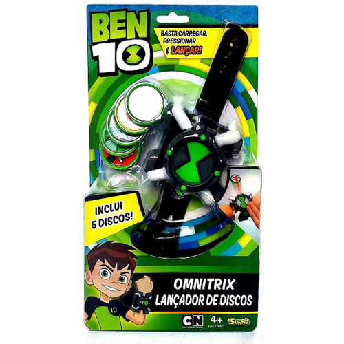 Ben 10 - Omnitrix Lançador de Discos - Sunny na Americanas Empresas