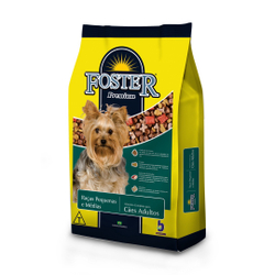 Ração premium foster raças pequenas E médias adulto 1 kg fardo c/ 12 und - pet foods Menor preço em Ração premium foster raças pequenas E médias adulto 1 kg fardo c/ 12 und - pet foods