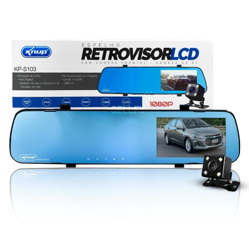 Espelho Retrovisor C C Mera R Frontal P Infravermelho Em Promo O