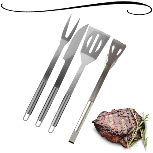 Garfo De Churrasco Inox Utensilio Doméstico Grande Carne em Promoção na  Americanas