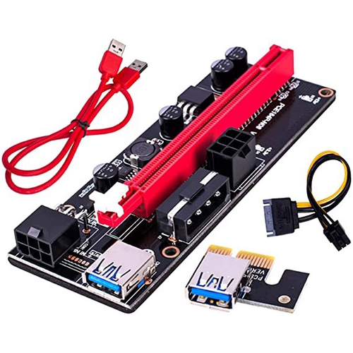 Pcie Riser 009S 16X extensor pcie Riser USB 3.0 placa gráfica