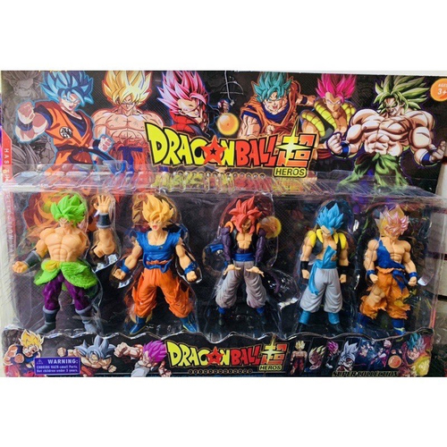 Kit 5 Livros, Dragon Ball