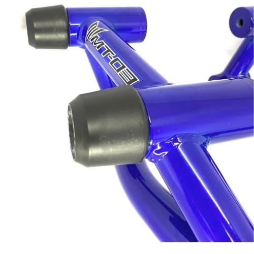 Protetor De Motor Mt 03 Stunt Cage Mt03 Azul Chassi