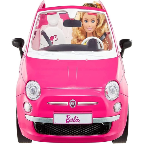 Carro da Barbie Rosa Conversível Para Boneca Barbie - Roma Brinquedos