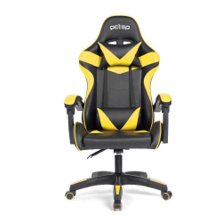 Cadeira Gamer Pctop Strike SE1005 c/ ajuste Classe 3, Encosto Reclinável - Amarelo Menor preço em Cadeira Gamer Pctop Strike SE1005 c/ ajuste Classe 3, Encosto Reclinável - Amarelo