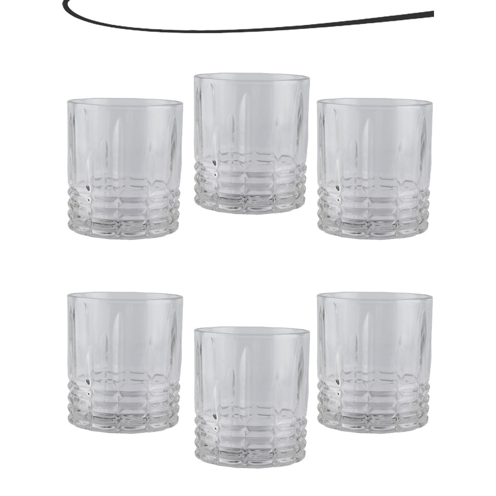 Copos De Whisky Caipirinha 6 Unidades Vidro Luxo Elegante 280mL Copo Para  Uisque Bebidas Drinks Sucos - Meu Canto Shop