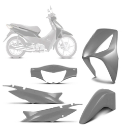 Kit Carenagem 4 Peças Completa Honda Biz 125 2006 2007 2008 2009 2010 Pro Tork Menor preço em Kit Carenagem 4 Peças Completa Honda Biz 125 2006 2007 2008 2009 2010 Pro Tork
