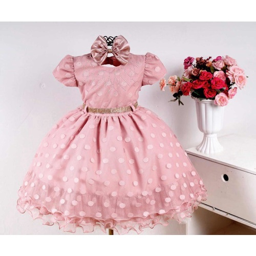 Vestido Infantil Princesa Realeza de Luxo