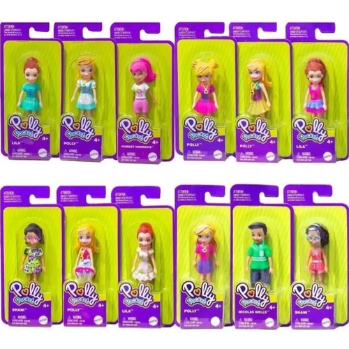 Polly Pocket! Clubhouse da Polly Set de Jogos Polly e Peaches Nova Polly  Mattel na Americanas Empresas