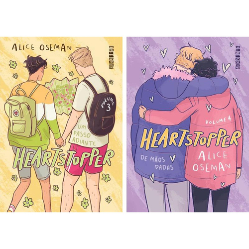 Kit Lançamentos Heartstopper - Volumes 3 E 4 (Alice Oseman) | Submarino