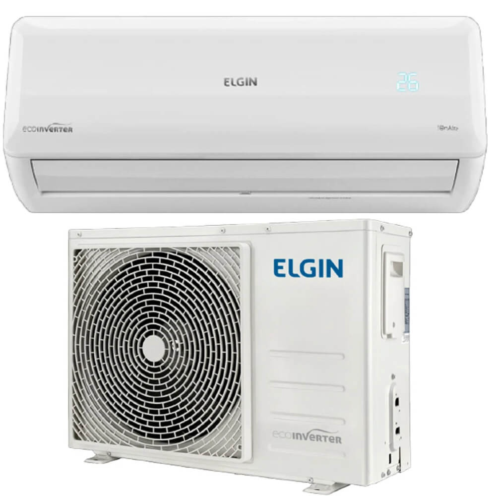 Ar Condicionado Elgin Split Eco High Wall Inverter 30000 Btus Função Timer Frio 220v Submarino