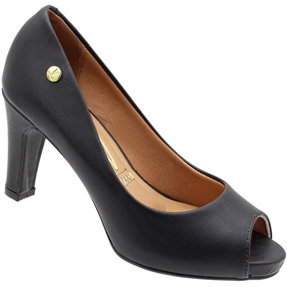 Sapato feminino store peep toe vizzano