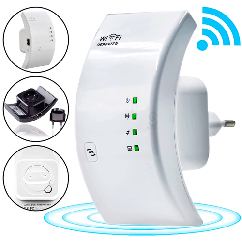 Repetidor Roteador wifi Sem Fio Expansor de Sinal KP 3007 em Promocao na Americanas