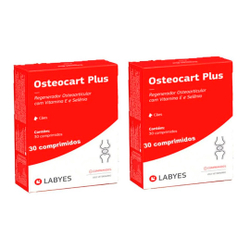 Menor preço em 2un Regenerador Osteoarticular Osteocart 30 Comprimidos