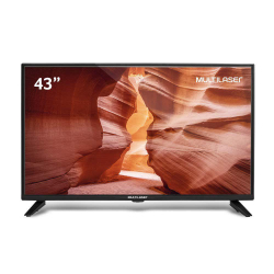 TV Led Multilaser 43 Full HD Bivolt + Conversor digital - TL018 Menor preço em TV Led Multilaser 43 Full HD Bivolt + Conversor digital - TL018