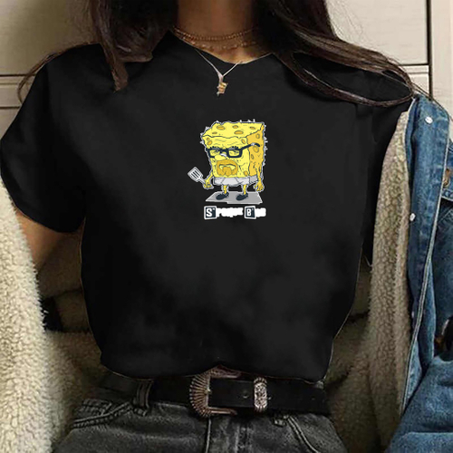 aqui é pokazideia on X: Queria uma camiseta do bob esponja agiota