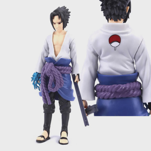 Boneco Action Figure Brinquedo Miniatura Sasuke Uchiha