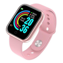 SmartWatch Relógio Inteligente D20/ Y68, Prova d' Água, Esportes com película protetora Cor: Rosa é boa?