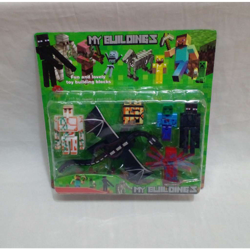 Kit Cartelado Minecraft Bonecos Herois Vingadores Patrulha - SM