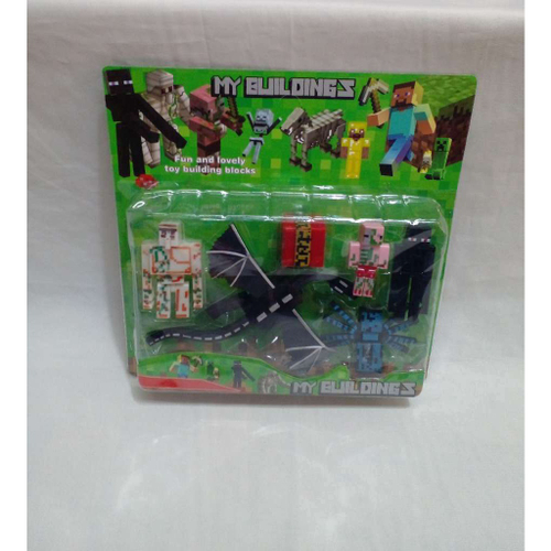 Boneco Do Jogo Minecraft Creeper 13 Cm