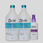 Detra Kit Escova Progressiva Sem Formol Plastic Liss
