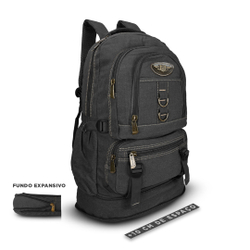 Mochila De Viagem Grande Camping Expansiva Reforçada Lona é ruim? Mochila De Viagem Grande Camping Expansiva Reforçada Lona é boa?