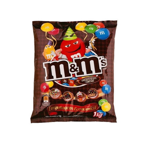 M&M'S CHOCOLATE AO LEITE 1 KG CX/4