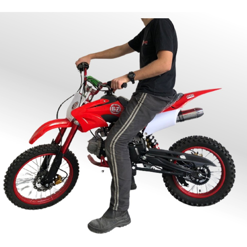 Moto Elétrica Motocross Vermelho