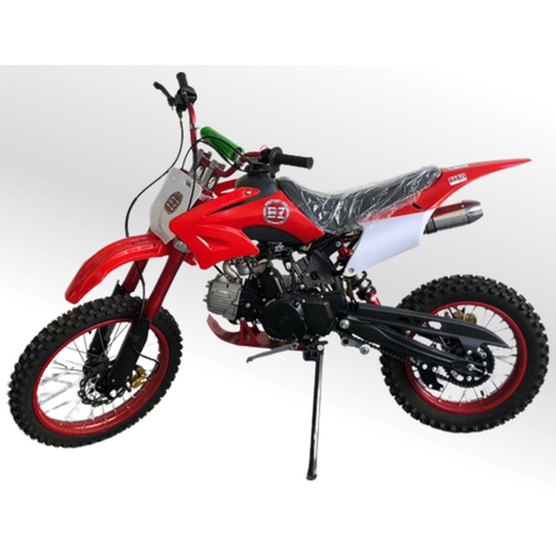 Moto Cross Trilha 125cc 4-tempos bz Apollo com Partida Elétrica e 4 marchas  Vermelha barzi motors no Shoptime