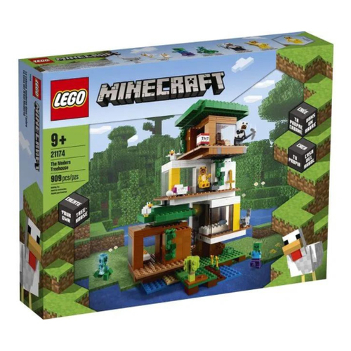 LEGO Minecraft - A casa da árvore moderna - 21174, Minecraft