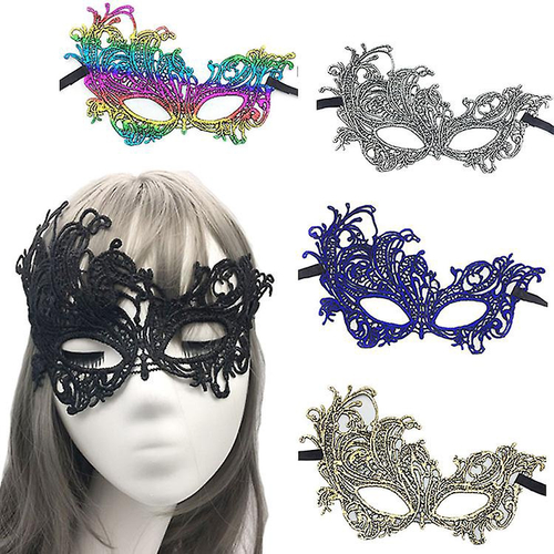 Máscara feminina de renda para olhos meio rosto para festa de máscaras de halloween máscara de cosplay carnaval/dia da páscoa em Promoção na Americanas Máscara feminina de renda para olhos meio rosto para festa de máscaras de halloween máscara de cosplay carnaval/dia da páscoa em Promoção na Americanas