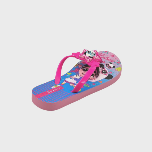 Chinelo Infantil Menina Luluca Amor 26853 - Rosa