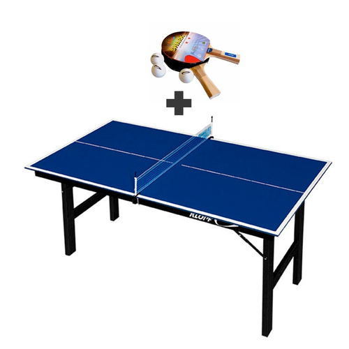 Mesa de ping pong mdf 15mm 1009 klopf c/ rodas, suporte E rede + kit  Raquetes e Bolinhas 5055 em Promoção na Americanas