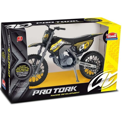 Brinquedo Moto De Trilha Cross Motocross Infantil 232 - Bs Toys