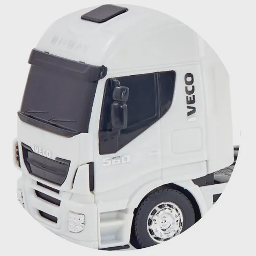 Caminhao Graneleiro Iveco hi-way azul Usual Brinquedos 582 em Promoção na  Americanas