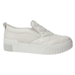 TENIS 64-1742-31 QUIZ CASUAL FEMININO PLATAFORMA SLIP ON CALCE FACIL BRANCO  - PATTY CALÇADOS