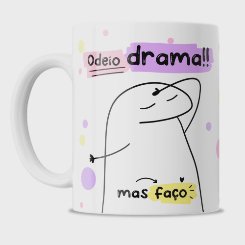 Caneca Flork Meme Bentô Divertida