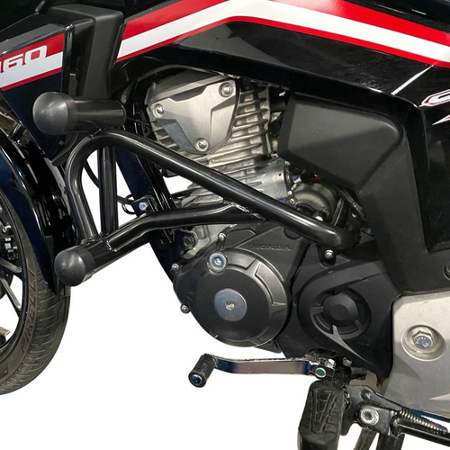 Protetor de Motor Esportivo Fan 160 Titan 160 Start 160 ano 2016 à 2020  2021 2022 2023 Moto Honda em Promoção na Americanas