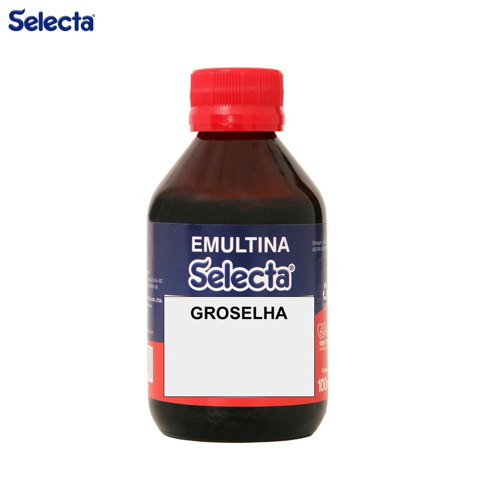 Emultina selecta 100ml Groselha em Promoção na Americanas