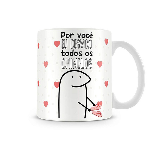 Caneca Meme Flork Dialogo