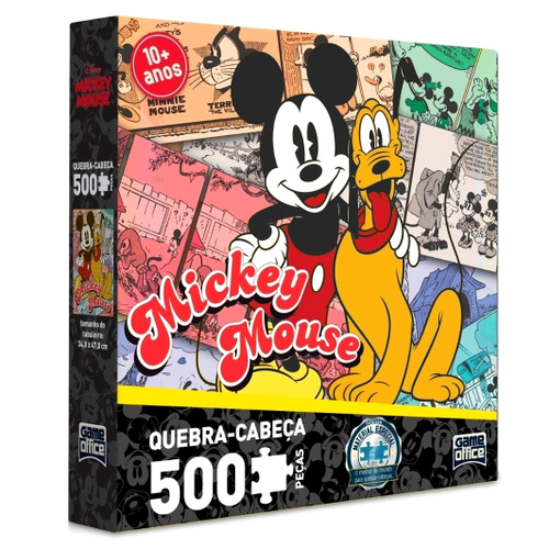 Quebra Cabeça 500 Peças Disney 100 Anos Of Wonder Game Office