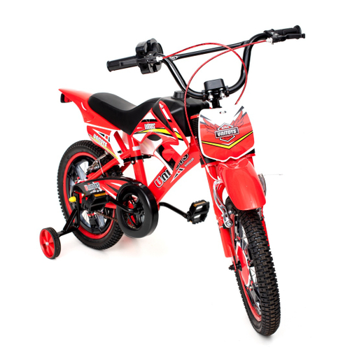 Bicicleta Infantil Moto Cross Aro14 Freios V-Brakes Vermelho em Promoção na  Americanas