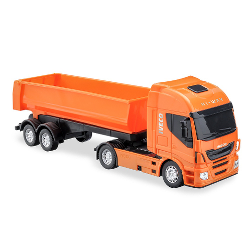 Caminhao Iveco HI-Way com Toras de Madeira - USUAL BRINQUEDOS