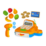 Caixa Registradora Infantil c/ Acessórios Luz Som Brinquedo - Usual Brinquedos